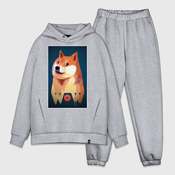 Мужской костюм оверсайз Wow Doge