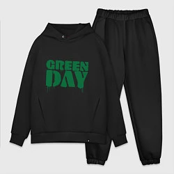 Мужской костюм оверсайз Green Day, цвет: черный