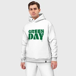 Мужской костюм оверсайз Green Day, цвет: белый — фото 2