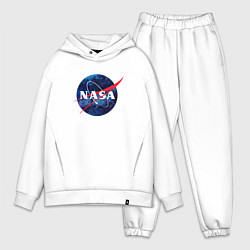 Мужской костюм оверсайз NASA: Cosmic Logo