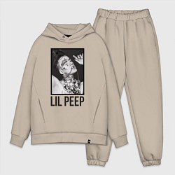 Мужской костюм оверсайз Lil Peep: Black Style