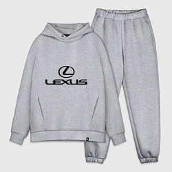 Мужской костюм оверсайз Lexus logo