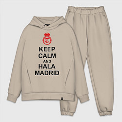 Мужской костюм оверсайз Keep Calm & Hala Madrid
