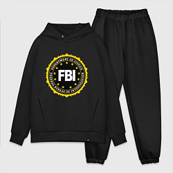 Мужской костюм оверсайз FBI Departament