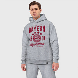 Мужской костюм оверсайз Bayern Munchen 1900, цвет: меланж — фото 2