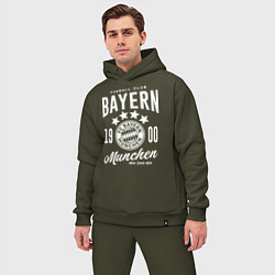 Мужской костюм оверсайз Bayern Munchen 1900, цвет: хаки — фото 2