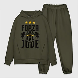 Мужской костюм оверсайз Forza Juve