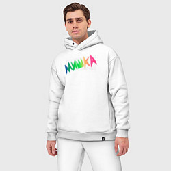 Мужской костюм оверсайз Mishka NYC x Tessa Violet, цвет: белый — фото 2