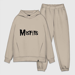 Мужской костюм оверсайз Misfits logo