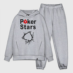 Мужской костюм оверсайз Poker Stars