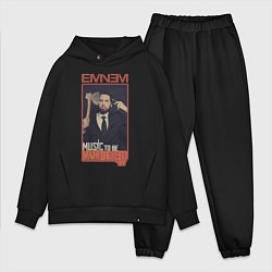 Мужской костюм оверсайз Eminem MTBMB, цвет: черный