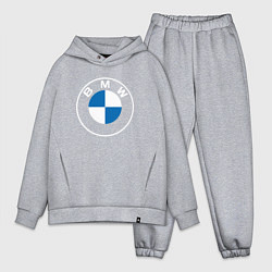Мужской костюм оверсайз BMW LOGO 2020, цвет: меланж