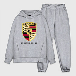 Мужской костюм оверсайз PORSCHE, цвет: меланж