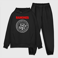 Мужской костюм оверсайз RAMONES, цвет: черный