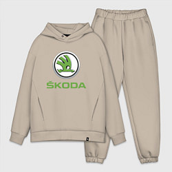 Мужской костюм оверсайз Skoda