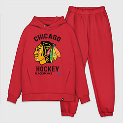 Мужской костюм оверсайз CHICAGO BLACKHAWKS NHL