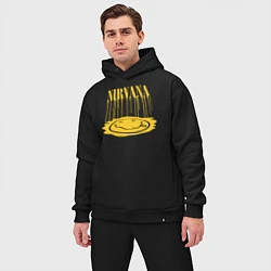 Мужской костюм оверсайз Nirvana, цвет: черный — фото 2