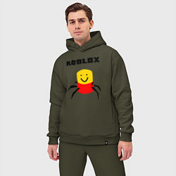 Мужской костюм оверсайз ROBLOX, цвет: хаки — фото 2