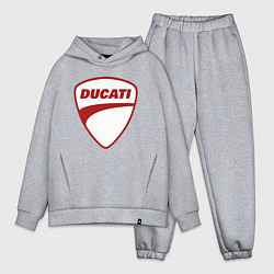 Мужской костюм оверсайз Ducati Logo Дукати Лого Z