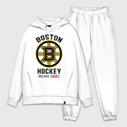 Мужской костюм оверсайз BOSTON BRUINS NHL, цвет: белый