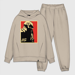 Мужской костюм оверсайз Daft Punk