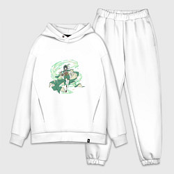 Мужской костюм оверсайз Венти, цвет: белый