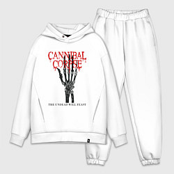 Мужской костюм оверсайз Cannibal Corpse Труп Каннибала Z, цвет: белый