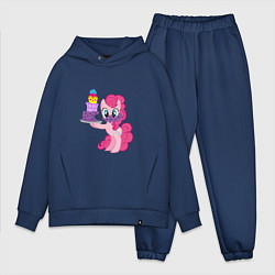 Мужской костюм оверсайз My Little Pony Pinkie Pie цвета тёмно-синий — фото 1
