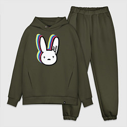 Мужской костюм оверсайз Bad Bunny logo