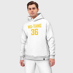 Мужской костюм оверсайз Wu-Tang 36, цвет: белый — фото 2