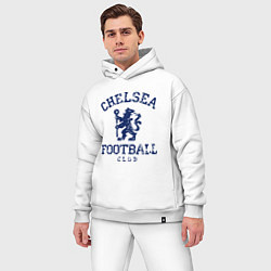 Мужской костюм оверсайз Chelsea FC: Lion, цвет: белый — фото 2