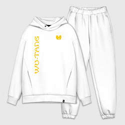 Мужской костюм оверсайз WU TANG CLAN LOGO YELLOW, цвет: белый