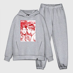 Мужской костюм оверсайз Декс и Дебра, цвет: меланж