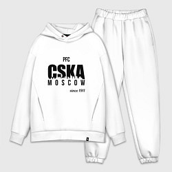 Мужской костюм оверсайз CSKA since 1911, цвет: белый