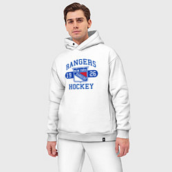 Мужской костюм оверсайз Нью Йорк Рейнджерс, New York Rangers, цвет: белый — фото 2