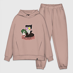 Мужской костюм оверсайз Deltarune - Got Kromer?, цвет: пыльно-розовый