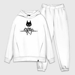 Мужской костюм оверсайз Stray: Black Logo