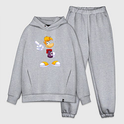 Мужской костюм оверсайз Rayman Legends gamer, цвет: меланж