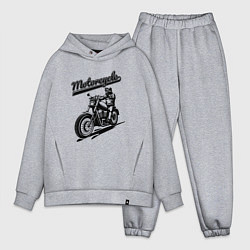 Мужской костюм оверсайз Motorcycle Cool rider