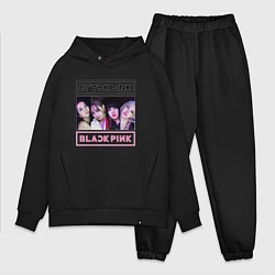 Мужской костюм оверсайз BLACKPINK Lovesick Girls, цвет: черный