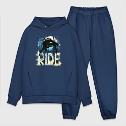 Мужской костюм оверсайз Ride Ski, цвет: тёмно-синий
