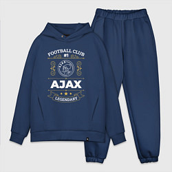 Мужской костюм оверсайз Ajax: Football Club Number 1, цвет: тёмно-синий
