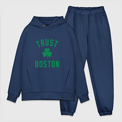 Мужской костюм оверсайз Trust Boston, цвет: тёмно-синий