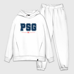 Мужской костюм оверсайз PSG FC Classic, цвет: белый