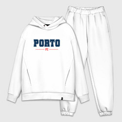 Мужской костюм оверсайз Porto FC Classic, цвет: белый