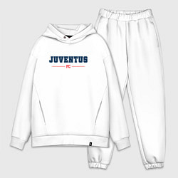 Мужской костюм оверсайз Juventus FC Classic, цвет: белый