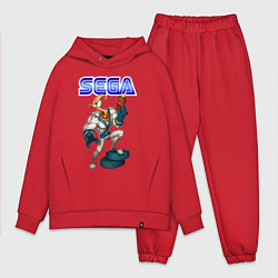 Мужской костюм оверсайз SEGA - Jim, цвет: красный