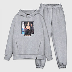 Мужской костюм оверсайз Юкино в очках OreGairu