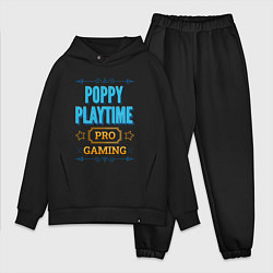 Мужской костюм оверсайз Игра Poppy Playtime pro gaming, цвет: черный