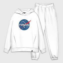 Мужской костюм оверсайз Tynan Пространство, цвет: белый